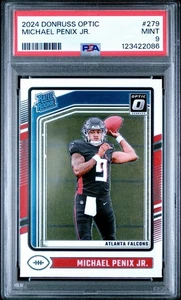 2024 Panini Optic Football Michael Penix Jr. Rated Rookie PSA 9 - Bild 1 von 1