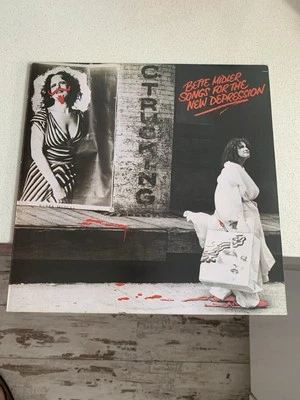 Bette Midler Songs For New Depression Vinyl LP & Inner 1976 1st Press Plays Nice - Image 1 of 4