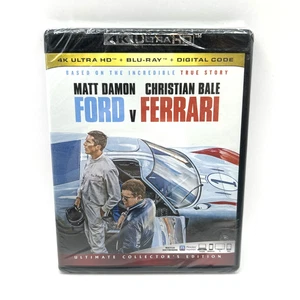 Ford V Ferrari (Ultra HD, 2019) New Factory Sealed - Picture 1 of 5