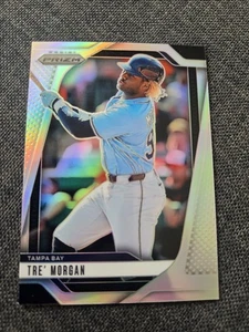 2025 Panini Prizm Baseball - Tre' Morgan #45 Silver Holo Prizm Rays - Foto 1 di 2