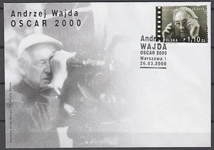 POLAND 2000 FDC SC#3509 Andrzej WAJDA, Awarding of Honorary Academy Award - Picture 1 of 1