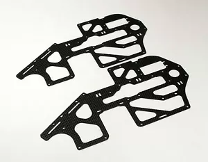 KLINGE 500 XTREME HELI KOHLENSTOFFFASER RAHMENSET (1,6 mm) XTR13030 3D HUBSCHRAUBER LIPO - Bild 1 von 1