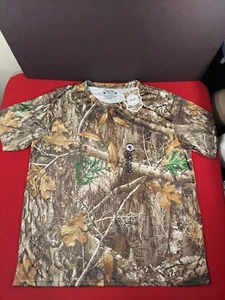 Realtree Edge By Staghorn Creek 2X Short Sleeve Polyester Camo Shirt NEW - Picture 1 of 12