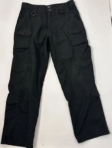 Condor Outdoor men's black pants straight leg fishing camping casual Size 32 - Picture 1 of 11