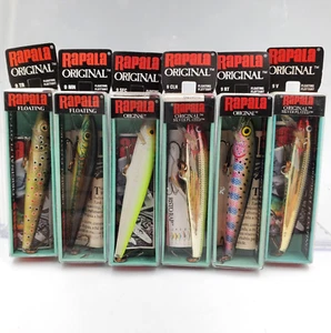 Pecedero flotante de colección Rapala original 3 1/2" F-9 Tú eliges el color hecho en Irlanda - Imagen 1 de 16