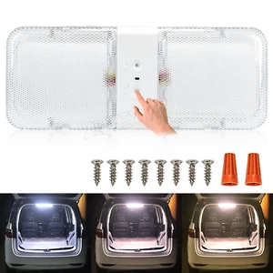 180-LED 12V 24V Iluminación Interior Lámpara de Techo Blanco Luz Autocaravana Caravana - Imagen 1 de 8