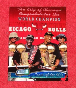 MICHAEL JORDAN CHICAGO BULLS 1997-98 STADIUM CLUB #5 (TW57) - Picture 1 of 1