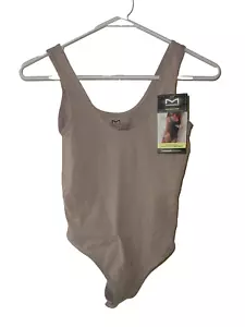 Maidenform Women's Seamless Smoothing Bodysuit Tan Size Small - Picture 1 of 4
