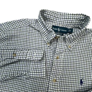 Ralph Lauren camicia uomo taglia grande bottoni davanti manica lunga - Foto 1 di 10