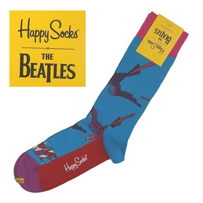 Happy Socks The Beatles Yellow Submarine Love Birds Blue Socks - Image 1 of 4