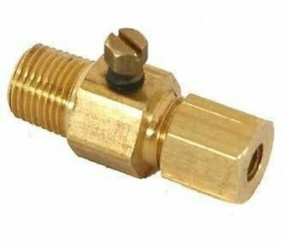 BAKERS PRIDE ANETS APW RANKIN PILOT VALVE 1/8" NPTx 3/16" CCT AMERICAN RANGE 10436 A29302 IMPERIAL 1607