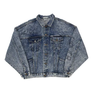 Guess Denim Jacket - Large Blue Cotton - Picture 1 of 9