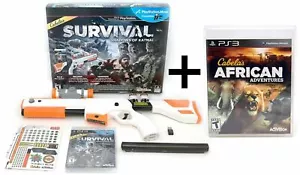 NEW PS3 Cabela's BUNDLE Shadows of Katmai + African Adventures Video Game Hunt - Picture 1 of 7