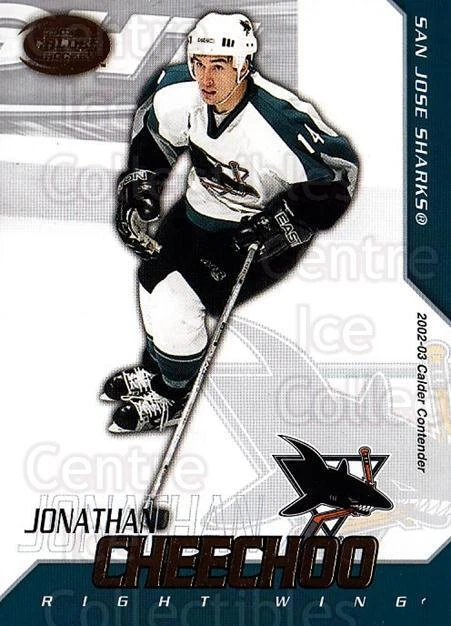 2002-03 Pacific Calder #93 Jonathan Cheechoo - Image 1 of 1