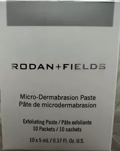 Rodan+Fields Micro-Dermabrasion Exfoliating Paste Sample 10 Packets 10 x 5 mL - Picture 1 of 2