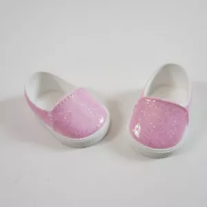 Truly Me Meet Shoes bambola ragazza americana stile 2020 rosa glitter gomma - Foto 1 di 4