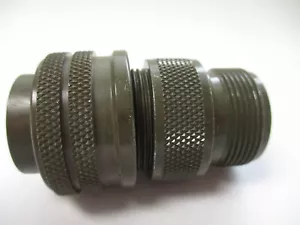 AMPHENOL 97-3106A-18A-1P CONNECTOR, STRIGHT PLUG, 10 PIN, SERIES 97 - Picture 1 of 5
