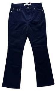 Girls Vineyard Vines Kick Flare Corduroy Pants Nautical Navy Size 8 - Picture 1 of 10