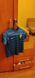 Maglia da calcio da trasferta Nike Brasile Coppa del Mondo 2014 ragazzi 6-7 anni - Foto 1 di 9
