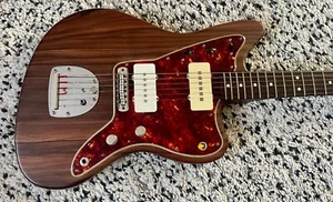 Fender Jazzmaster Parts - Custom All Rosewood - Mojo Pickups George Harrison - Picture 1 of 19