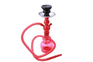 Jarrón de agua rojo móvil y portátil cachimba venta pipas narguile shisha fumar - Imagen 1 de 1