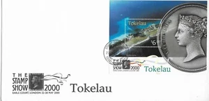 E8556 Tokelau 2000 STAMP SHOW FDC - Picture 1 of 1