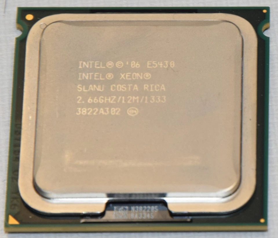 Intel Xeon E5430 SLANU 2.66Ghz Quad Core Processor 1333MHz FSB 12MB L2 LGA771 - Image 1 of 1