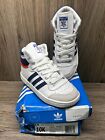 Adidas Top Ten Shoes Youth Size 10 10K Kids Children High Top Red White Blue