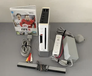 Nintendo Wii Console Bundle (Tested & Working) Has all Cables and 1 Game - Picture 1 of 10