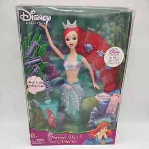 Disney Forever Hair Arielle Prinzessin Puppe 2004 Neu im Karton schwer zu finden (Verpackungsschaden) - Bild 1 von 24