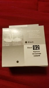 Eine generische HP 92 Tintenpatrone schwarz (C9362WN) versiegelt - Bild 1 von 5