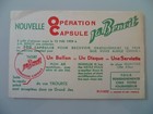 BUVARD PUBLICITAIRE ANCIEN / YAOURT J.A. BENOIT OPERATION CAPSULE