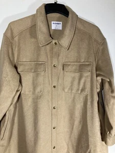 Old Navy Damen 3X Kurz Auto Mantel/Jacke Camel Kunstwolle Neu mit Etikett Neu mit Etikett - Bild 1 von 11