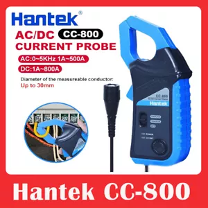 Hantek CC-800 AC/DC Current Clamp Meter 5KHz For Multimeter With BNC Connector - Picture 1 of 6