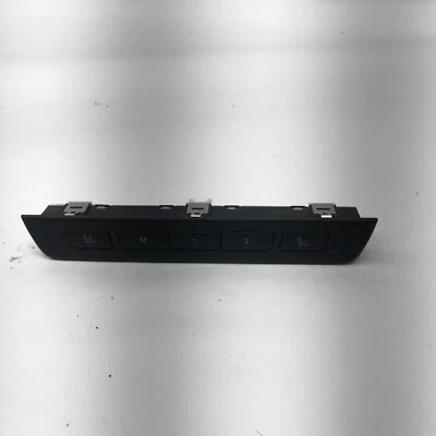09-15 BMW 740i 750i 760i B7 (F01) LEFT DRIVER MEMORY SEAT POSITION SWITCH BUTTON - Image 1 of 4