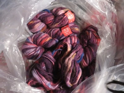 5 Skeins Colinette Point 5 Hand Dyed Wool Yarn Summer Berries Vintage UK Lot - Image 1 of 4