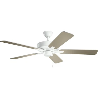 Kichler Lighting 330018WH Basics Pro 52 inch White Ceiling Fan - Image 1 of 4