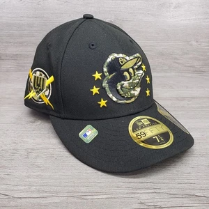 Homme New Era Baltimore Orioles 2024 Journée des forces armées profil bas 59FIFTY 7 1/4 - Photo 1/8