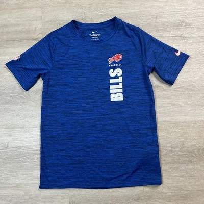 Camisa gráfica Buffalo Bills Nike Dri Fit niños jóvenes talla mediana 10-12 nueva sin etiquetas Foto 1 de 4