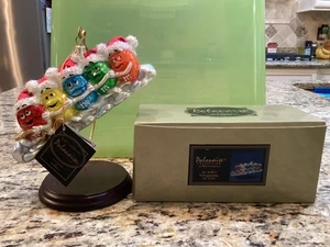 Polonesa Kurt Adler - M&M’s Toboganing - AP1516 vidrio soplado adorno de Navidad - Imagen 1 de 14