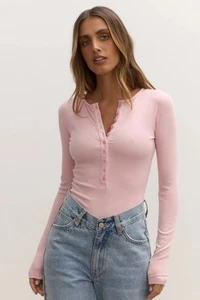 NEW BAYSE BRAND BAYSE BRAND Womens Lara Bodysuit - Blossom - Picture 1 of 6