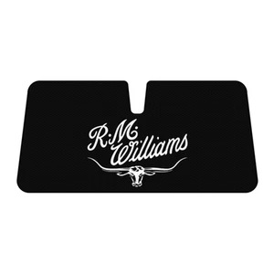 RM Williams Front Universal Sunshade Traditional Logo Design - WSRM23-TRA - Picture 1 of 1