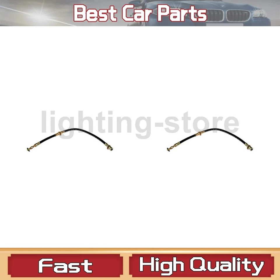 Manguera hidráulica de freno delantero izquierdo delantero derecho para Toyota 1987-1990 Tercel 2 piezas Foto 1 de 4