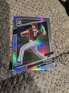 2021 Panini Donruss Optic - Yu Darvish #114 Holo Prizm - Foto 1 di 2
