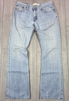 Vintage Levi’s 527 Mens Jeans 33x34 Low Bootcut Y2K Grunge Western Distress Fade - Image 1 of 4
