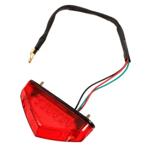 Luz trasera coche eléctrico moto bicicleta luz trasera lámpara freno - Imagen 1 de 12