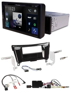 Pioneer DAB Lenkrad Bluetooth USB Autoradio für Nissan Qashqai 14-18 X-Trail Kam - Bild 1 von 12