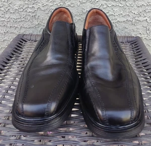 Johnston & Murphy XC4 Slipper wasserdicht Lammfell doppelte Weite schwarz 11M - Bild 1 von 10