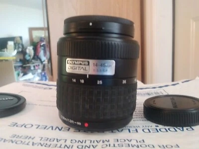 OLYMPUS Digital Lens Zuiko 14-45mm f/3.5-5.6 Made in Japan Pre-Loved - Image 1 of 4