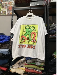 Camiseta Keith Haring Stop AIDS Art - Imagen 1 de 1